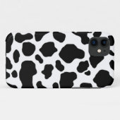 白黒牛プリントパターン Case-Mate iPhoneケース (裏面(横))