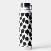 白黒牛プリント ウォーターボトル (背面)