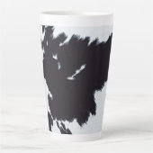 白黒牛プリント カフェラテマグ (正面)