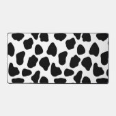 白黒牛プリント デスクマット (正面)