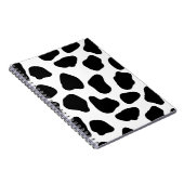 白黒牛プリント ノートブック (右側)