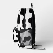 白黒牛プリント プリントバックパック (右)
