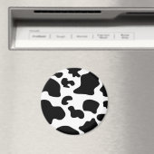 白黒牛プリント マグネット (インサイチュ (食洗機))