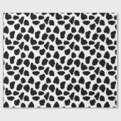 白黒牛プリント ラッピングペーパー (フラット)