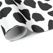 白黒牛プリント ラッピングペーパー (ロールコーナー)