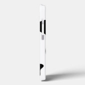 白黒牛プリント Case-Mate iPhoneケース (裏面 / 左)