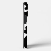 白黒牛プリント Case-Mate iPhoneケース (裏面 / 右)