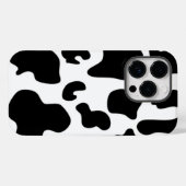 白黒牛プリント Case-Mate iPhoneケース (裏面 (横))