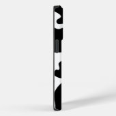 白黒牛プリント Case-Mate iPhoneケース (裏面 / 右)