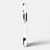 白黒牛プリント Case-Mate iPhoneケース (裏面 / 左)