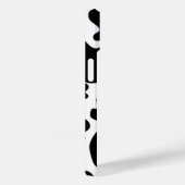 白黒牛プリント Case-Mate iPhoneケース (裏面 / 右)