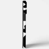 白黒牛プリント Case-Mate iPhoneケース (裏面 / 右)