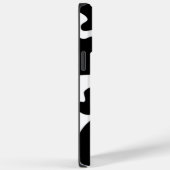 白黒牛プリント Case-Mate iPhoneケース (裏面 / 右)