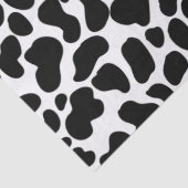 白黒牛皮パターン(の模様が)ある 薄葉紙 (詳細)