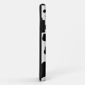 白黒牛皮パターンiPhone 5の箱 Case-Mate iPhoneケース (裏面/右)