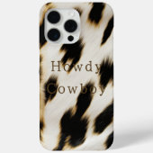 白黒牛革 Case-Mate iPhoneケース (裏面)
