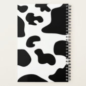 白黒牛 プランナー手帳 (裏面)