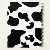 白黒牛 プランナー手帳 (裏面)