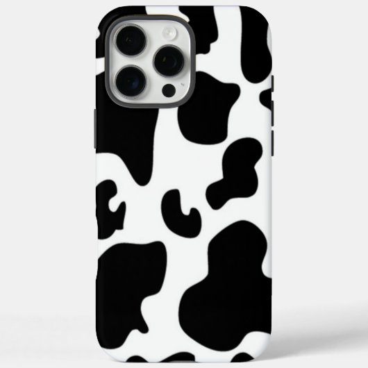 白黒牛 Case-Mate iPhoneケース (裏面)