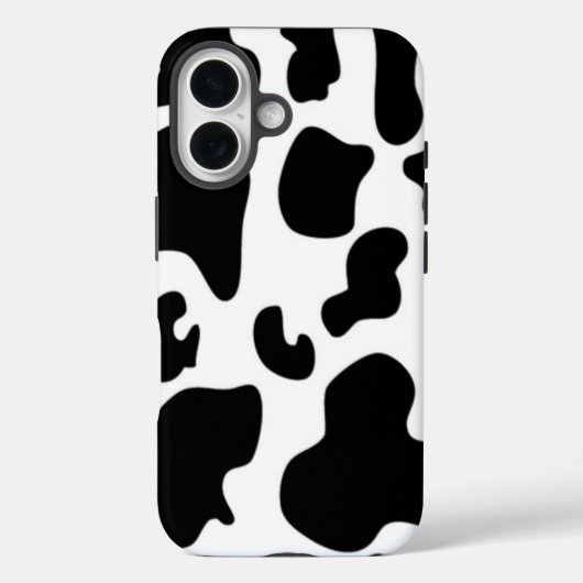 白黒牛 Case-Mate iPhoneケース (裏面)