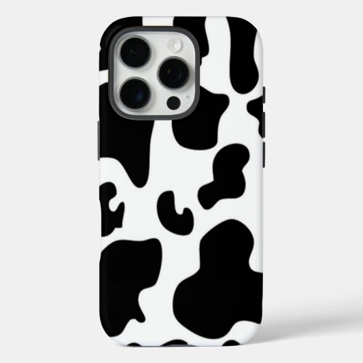 白黒牛 Case-Mate iPhoneケース (裏面)