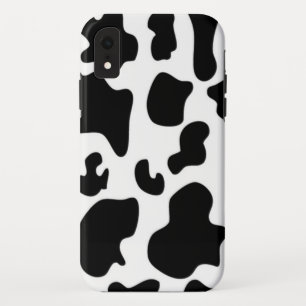 白黒牛 iPhone XRケース