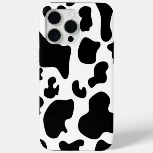 白黒牛 Case-Mate iPhoneケース (裏面)