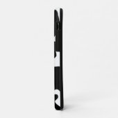 白黒牛 Case-Mate iPhoneケース (裏面/左)