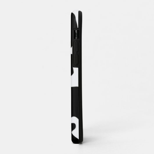 白黒牛 Case-Mate iPhoneケース (裏面/左)