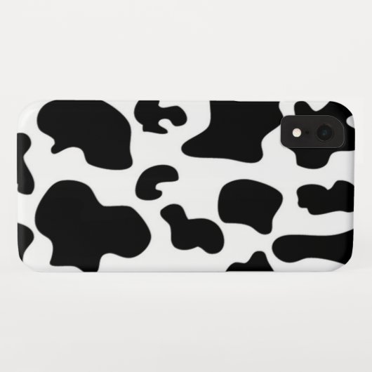 白黒牛 Case-Mate iPhoneケース (裏面(横))