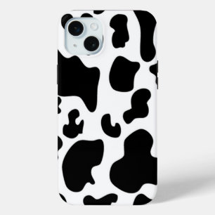 白黒牛 iPhone 15 MINIケース