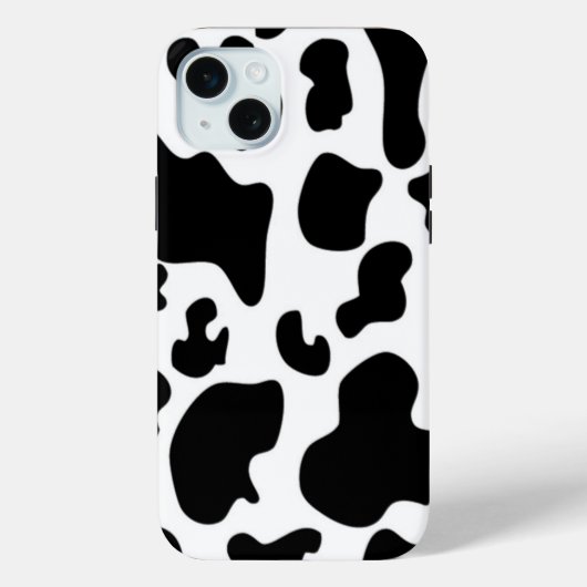 白黒牛 Case-Mate iPhoneケース (裏面)