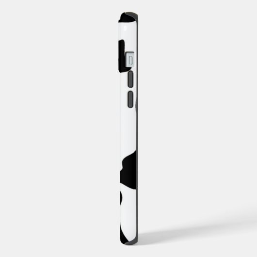 白黒牛 iPhoneケース (左側面)