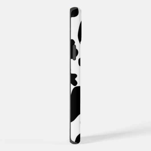 白黒牛 iPhoneケース (右側面)