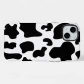 白黒牛 iPhoneケース (裏面横)