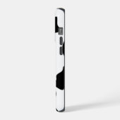 白黒牛 iPhoneケース (左側面)