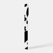 白黒牛 iPhone 15ケース (右側面)