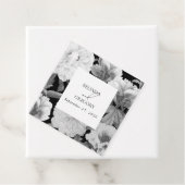 白黒牡丹の水色フローラ結婚ズ フェイバータグ (インサイチュ)