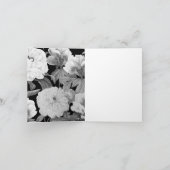 白黒牡丹ウォーター色フローラ カード (内部)