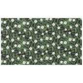 白黒牡丹バラフローラ結婚 テーブルクロス (正面(横))