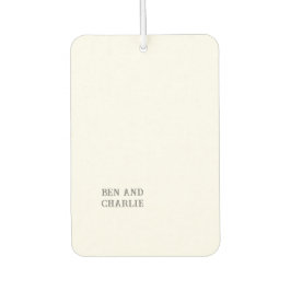 白黒犬の写真 カーエアーフレッシュナー