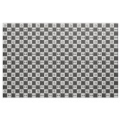 白黒犬の骨 | 名前とモノグラム ファブリック (ヤード)