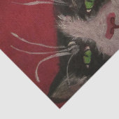 白黒猫のティッシュペーパー 薄葉紙 (詳細)