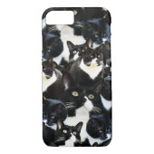 白黒猫の狂気 Case-Mate iPhoneケース (裏面)