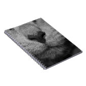 白黒猫の鼻 ノートブック (右側)