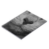 白黒猫の鼻 ノートブック (左側)