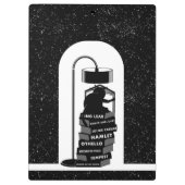 白黒猫シェークスピア読の作品遊 クリップボード (裏面)