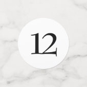 白黒猫バースデーパーティー コンフェッティ (スモール正面)