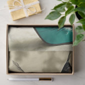 白黒猫座るハイヒール靴デコップ 薄葉紙 (ギフト)