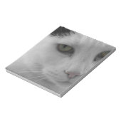 白黒猫顔 ノートパッド (回転)